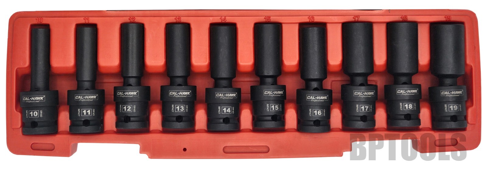 20pc 1/2″ DR. Universal Swivel Deep Impact Socket Set (METRIC & SAE) PRO Radius