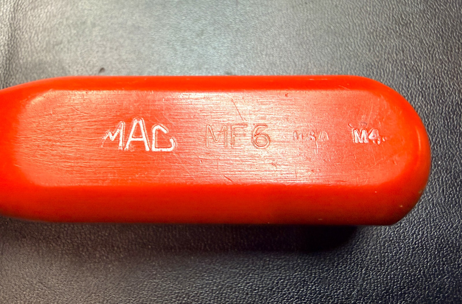 MAC TOOLS MF6 1/4-In. Drive Flex Shaft Socket Driver (Red) – USA (RARE)