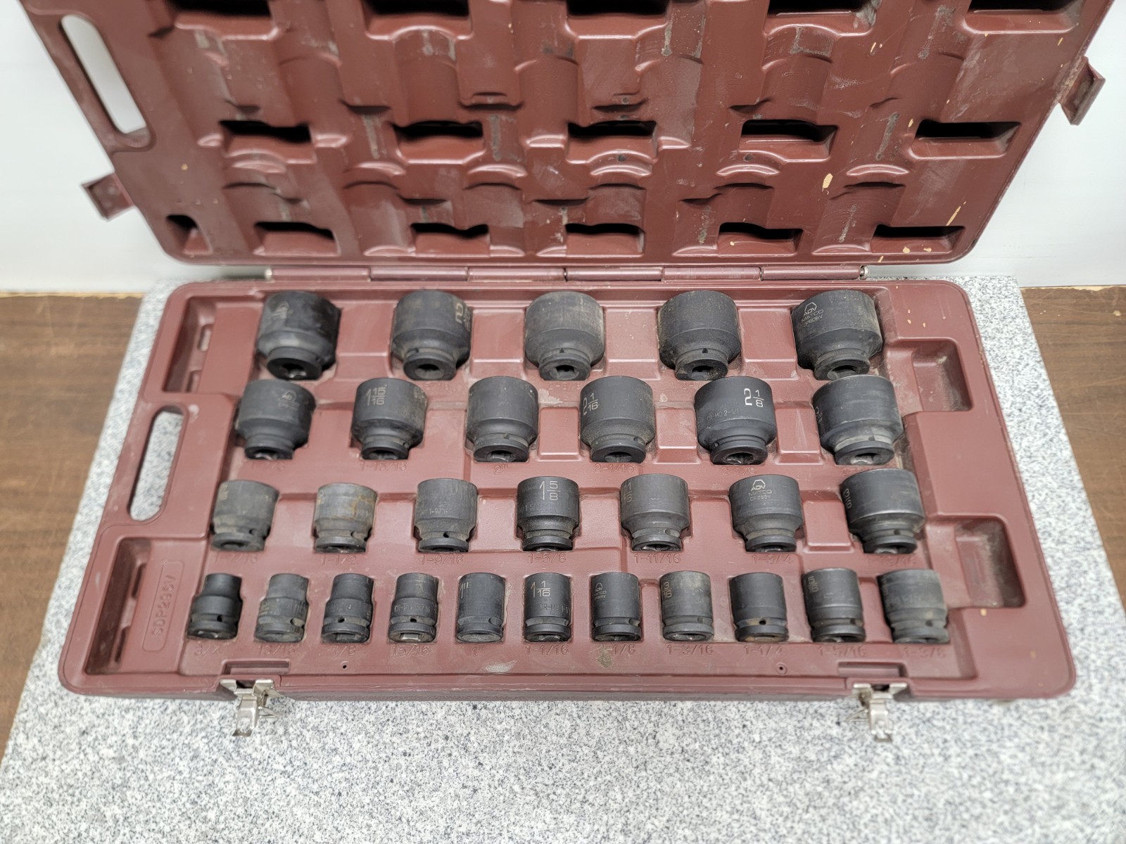 MATCO «ADV» SDP296V 29-PIECES, 3/4″ DR. SAE Impact Socket Set LOCAL PICKUP ONLY