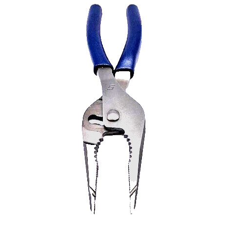 New Snap-on™ POWER BLUE 7″ Soft Grip Long Nose Slip Joint Pliers LN46ACF