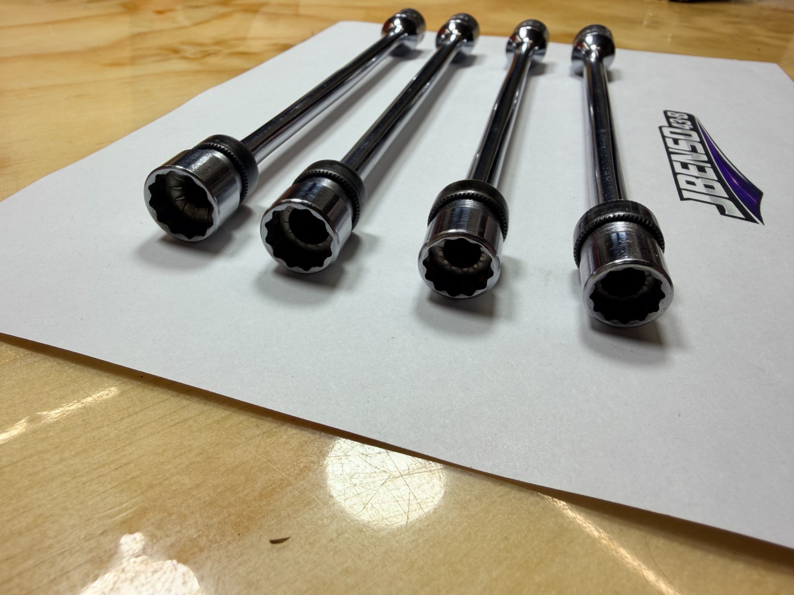 Snap-On Tools USA RARE 4pc 3/8″ Drive Metric Swivel Extension Socket Set FLXM804