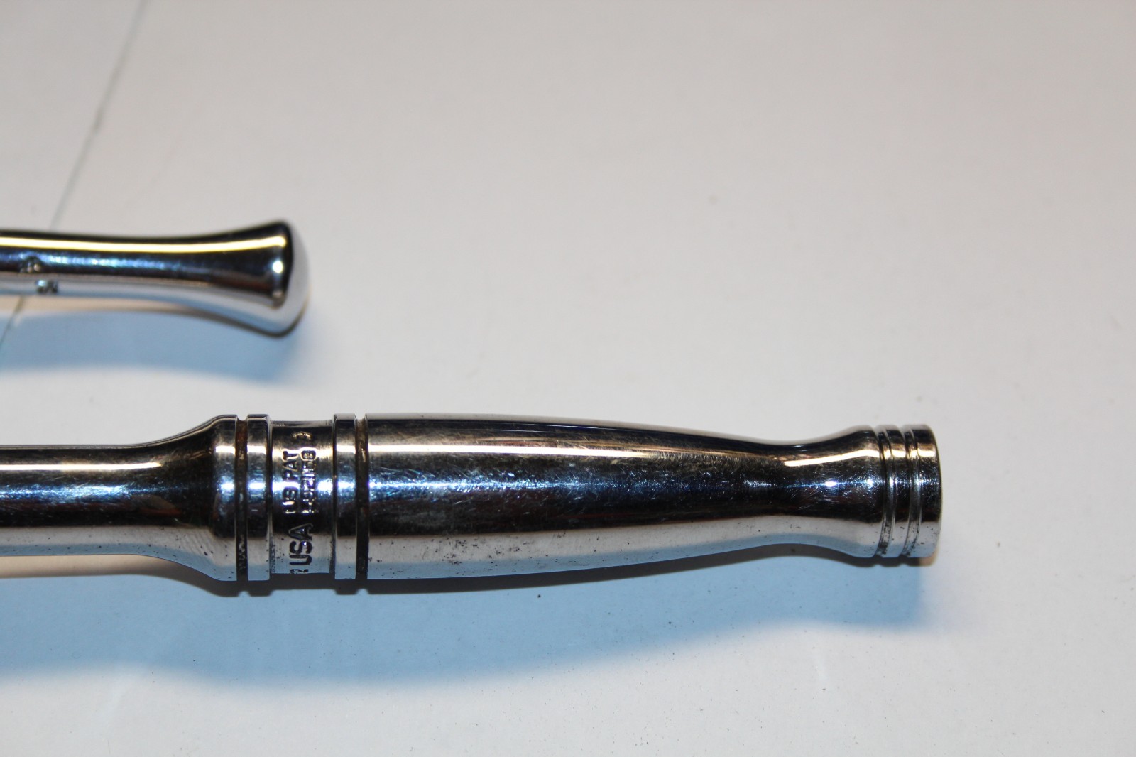 Snap-on TMK739 1/4″ Drive Stubby Ratchet & F872 3/8″ Drive Chrome Ratchet SET US
