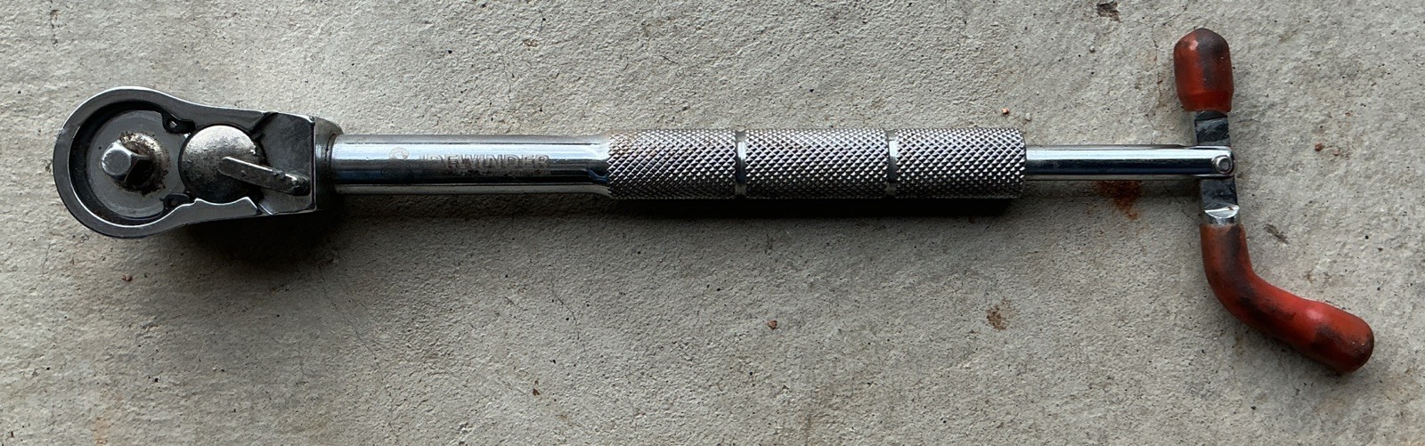 Sidewinder 1/4″ Ratchet. GC, Operates In Both Directions As Designed.