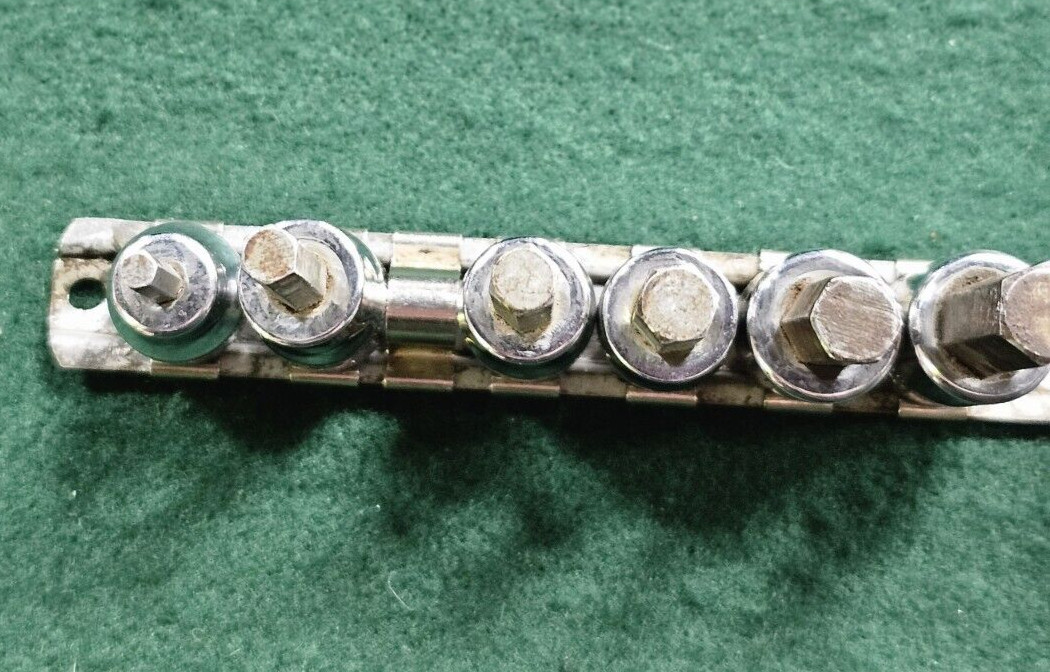 SNAP-ON 6PC 3/8″ Drive Metric Hex Bit Socket Set (4-10MM (NO 5MM)), 207EFAMY