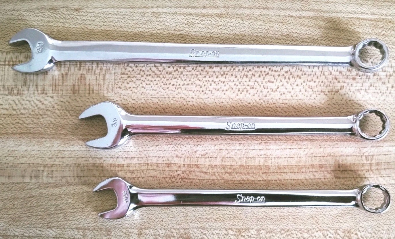 *6 pc Snap On SAE 11/32, 3/8, 7/16, 1,/2, 9/16