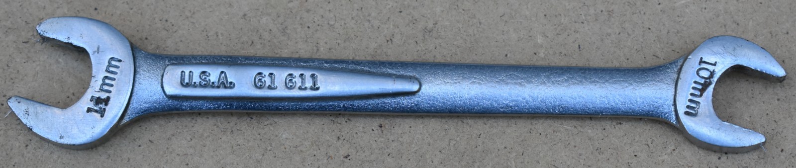 EASCO TOOLS 61 611, 9MM x 11MM METRIC, OPEN END COMBINATION WRENCH