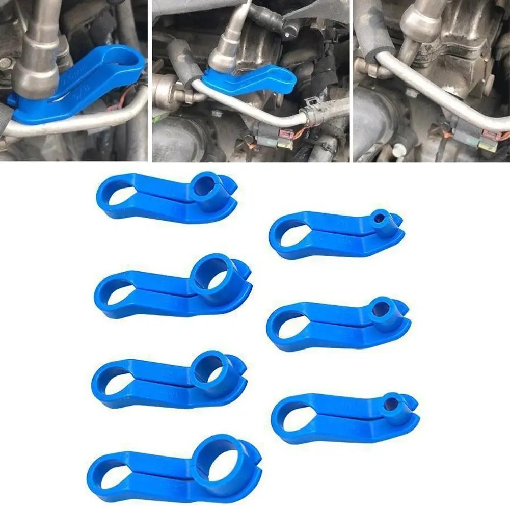 Set Plastic Car AC Line Quick Disconnect Tool Fuel Line Removal Tool 7 Size