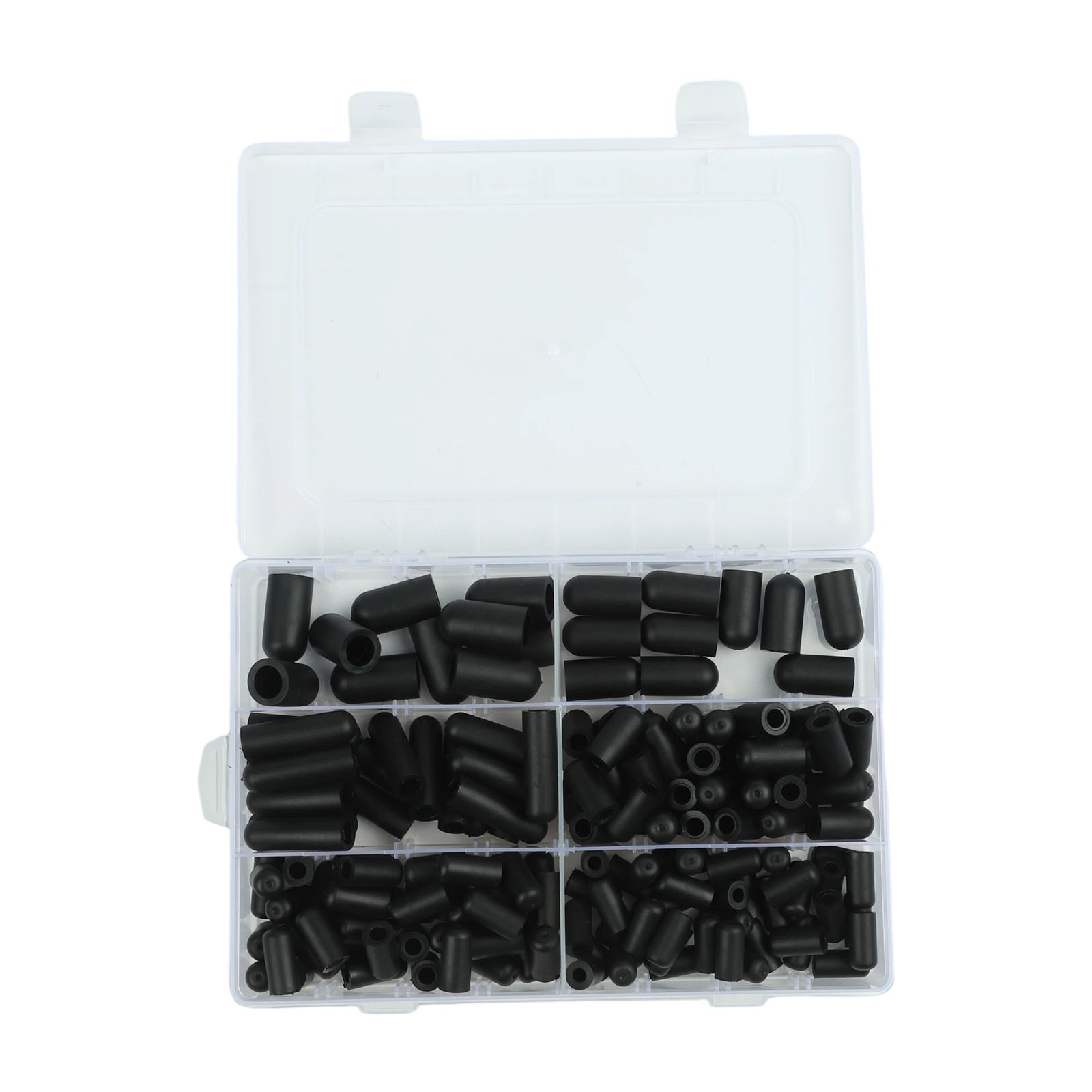 160 PCS Carburetor Vacuum Dust Cover Set Rubber Intake Covers Multiple Sizes