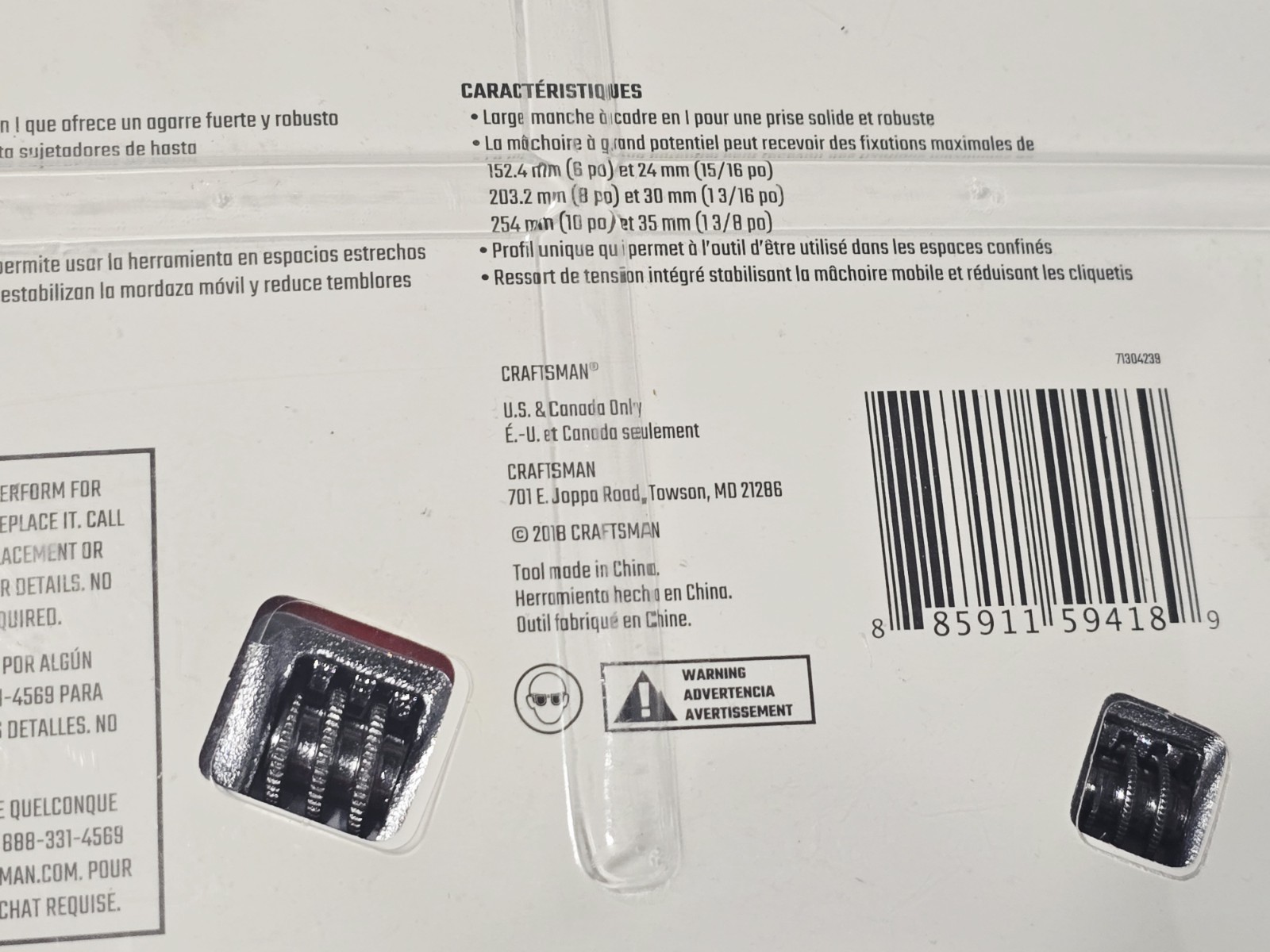Genuine Craftsman 6″ 8″ 10″ 15″ Adjustable Wrench USA – NEW