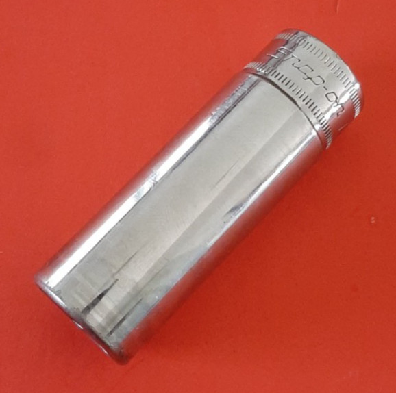 Snap-on Tools SFSM17 17MM Deep Chrome Socket 3/8″ Drive 6PT Point USA 517