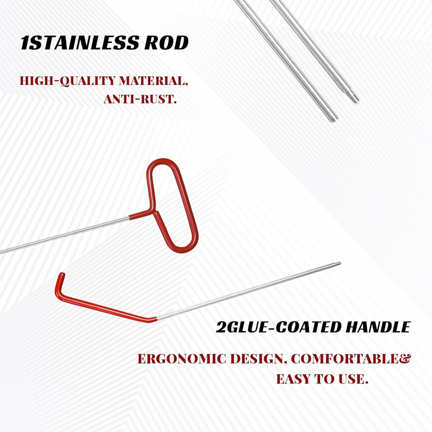 17 PCS Stainless Steel Assorted 5th Wheel Pin Puller, 68 inches Pull Hook, , …