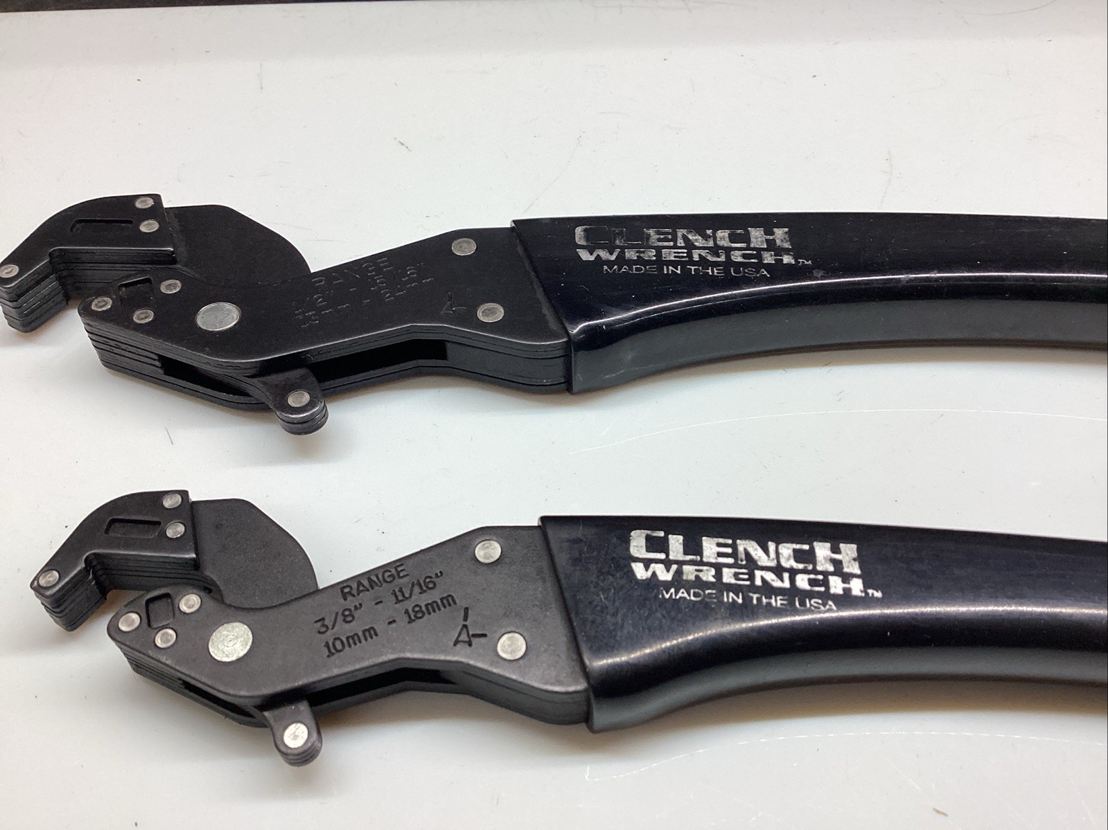 Two Craftsman Clench Wrenches 42310 1/2 “To 15/16 “ 42308 3/8 “To 11/16”