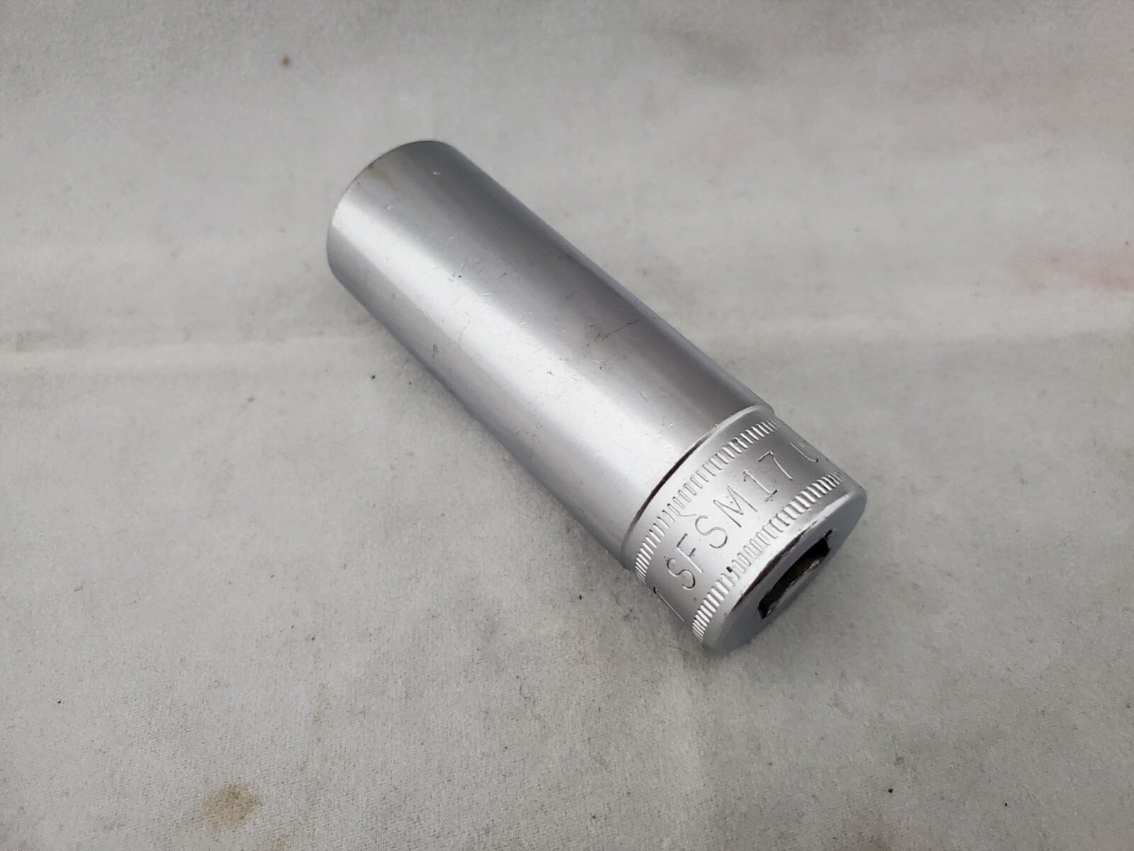 Snap On SFSM17, Metric 17mm Deep Socket, 3/8″ Drive, 6 Point, Ships Free