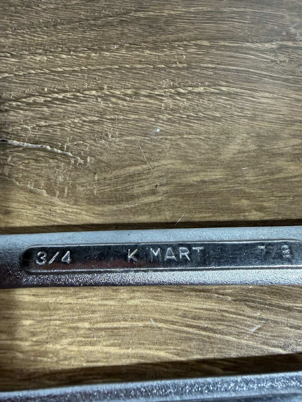 KMart Open End Dual Wrenches Set Of 6 Chrome Vanadium Collectible 1/4” – 7/8”