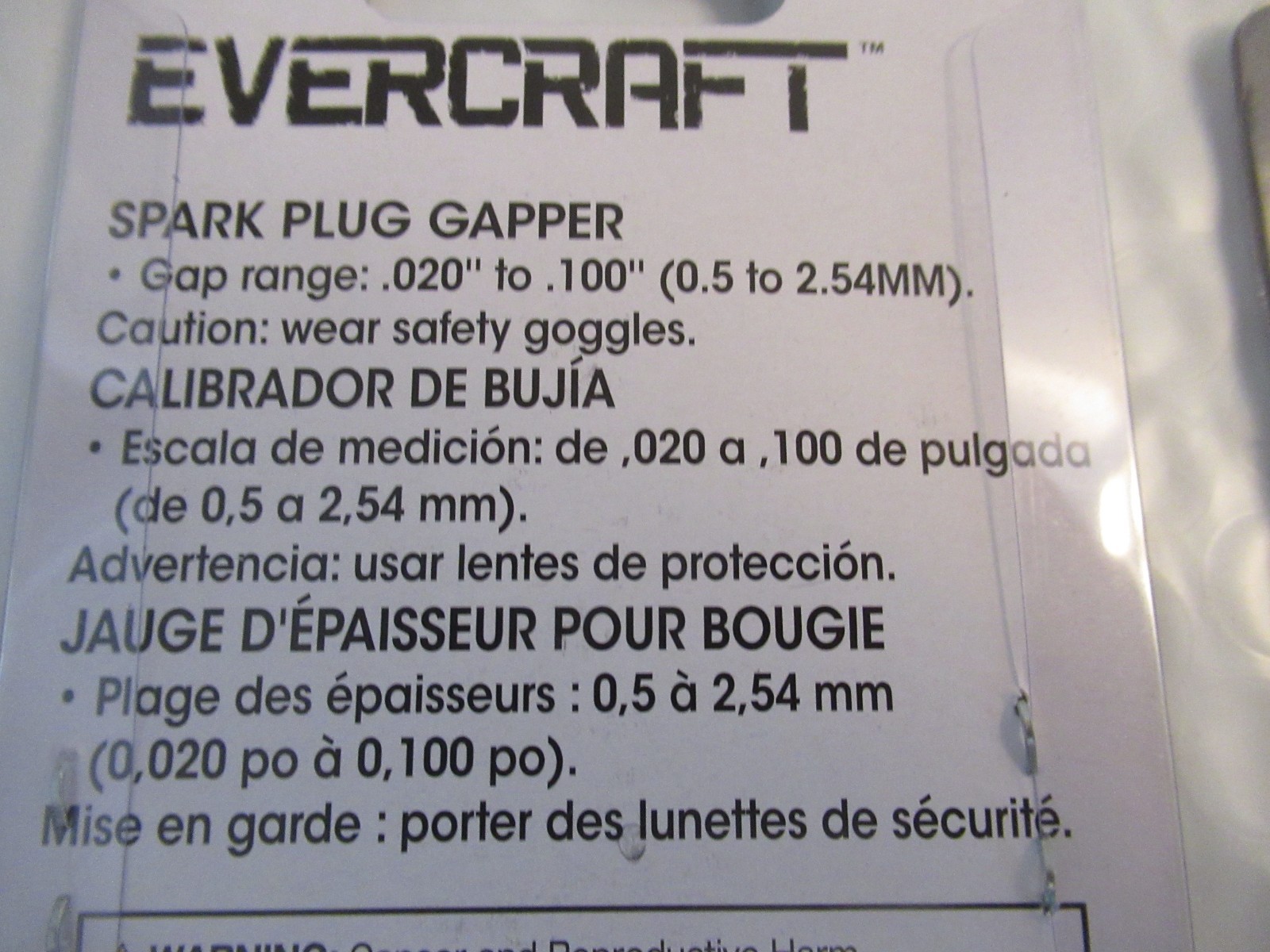 (2) Spark Plug Gapper Service Tools NIP Evercraft Free US Shipping