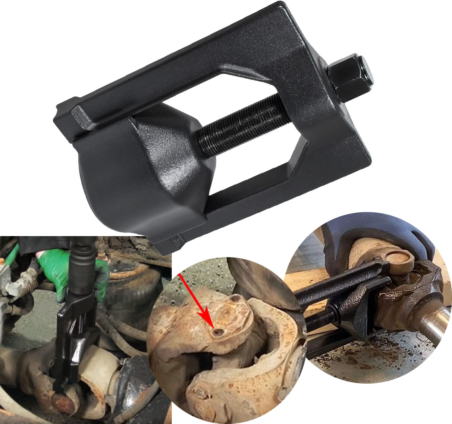 10102 U-Joint Remover 1.5″ to 2.2″ Cups Puller Fit Class 6-8 Trucks & Machinery