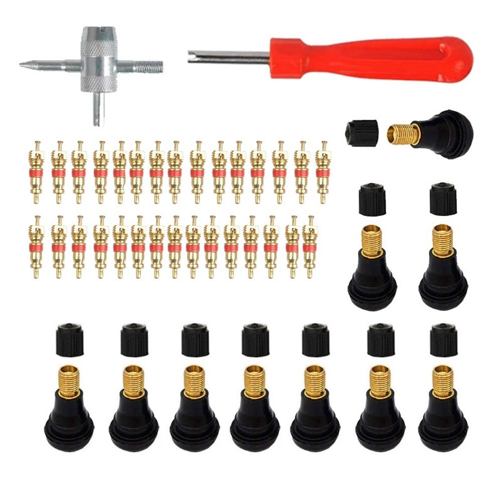 43 Pcs Alloy Steel Tire Valve Core Tool Set for Tire Valve for service Tasks