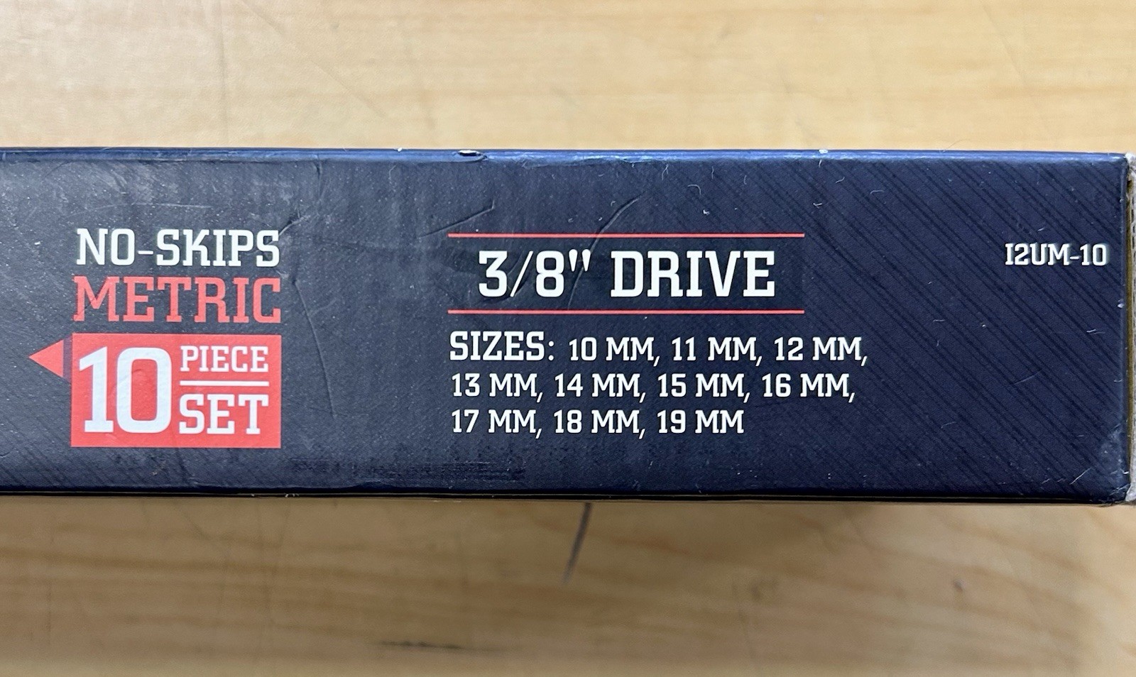 Icon Professional Impact Swivel Metric Socket Set 3/8in. Drive | I2UM-10 | 59747