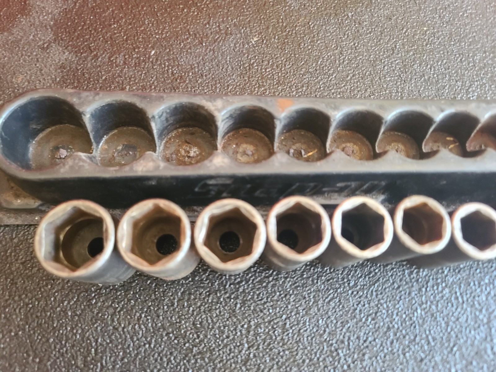 Snap On 12pc Metric Semi Deep Impact Socket Set 8-19mm