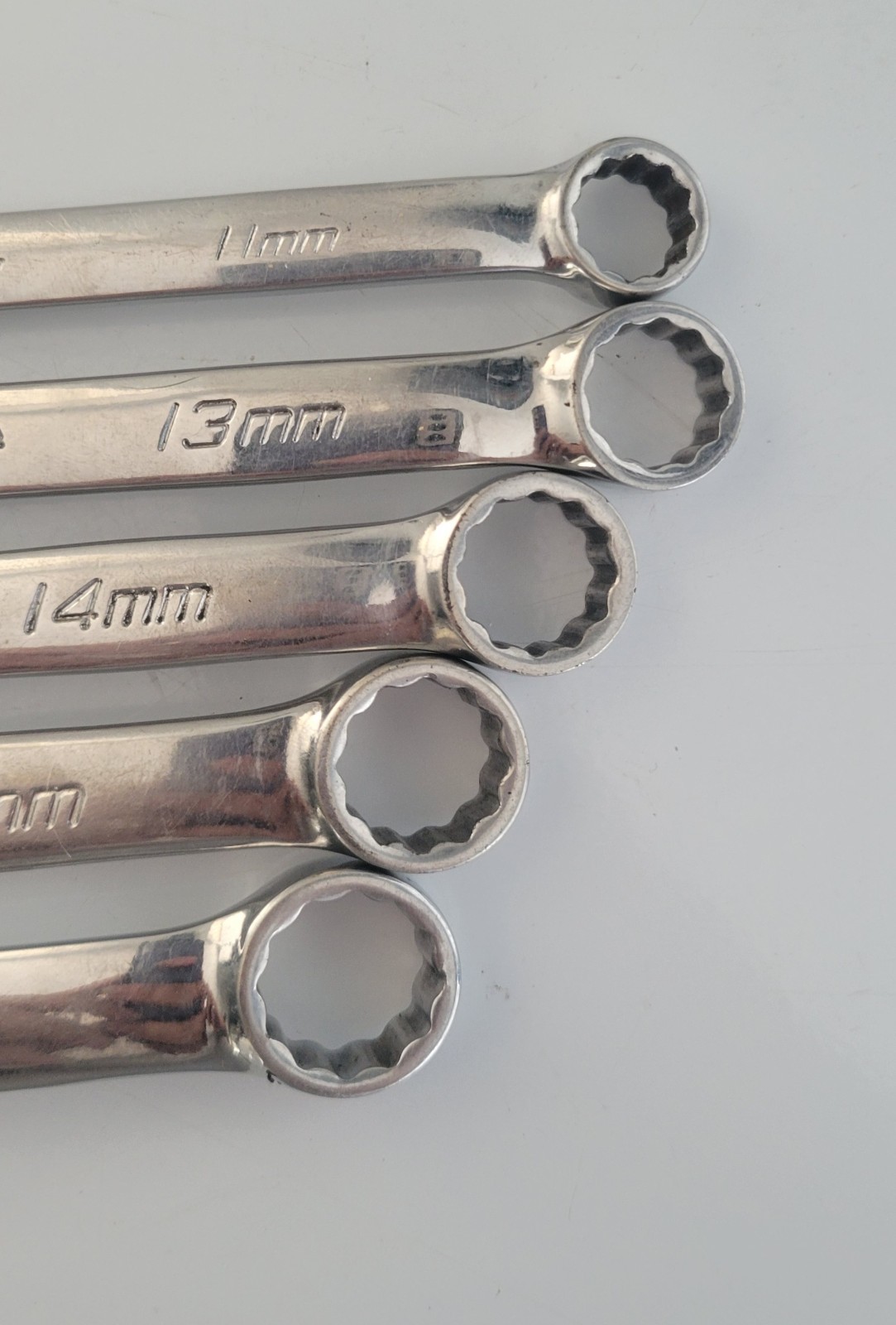 Set Of 5 Snap-On Tools OEXM160B 12pt. 11mm, 13mm-16mm Wrench