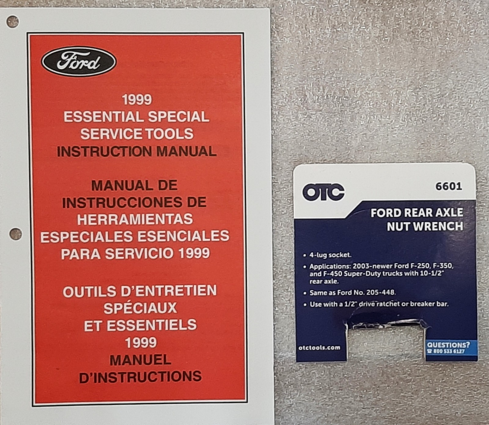 Ford Rotunda T99L-1000-A Super Duty Truck 10.5 Rear Axle Tool Kit T99T-1000-F