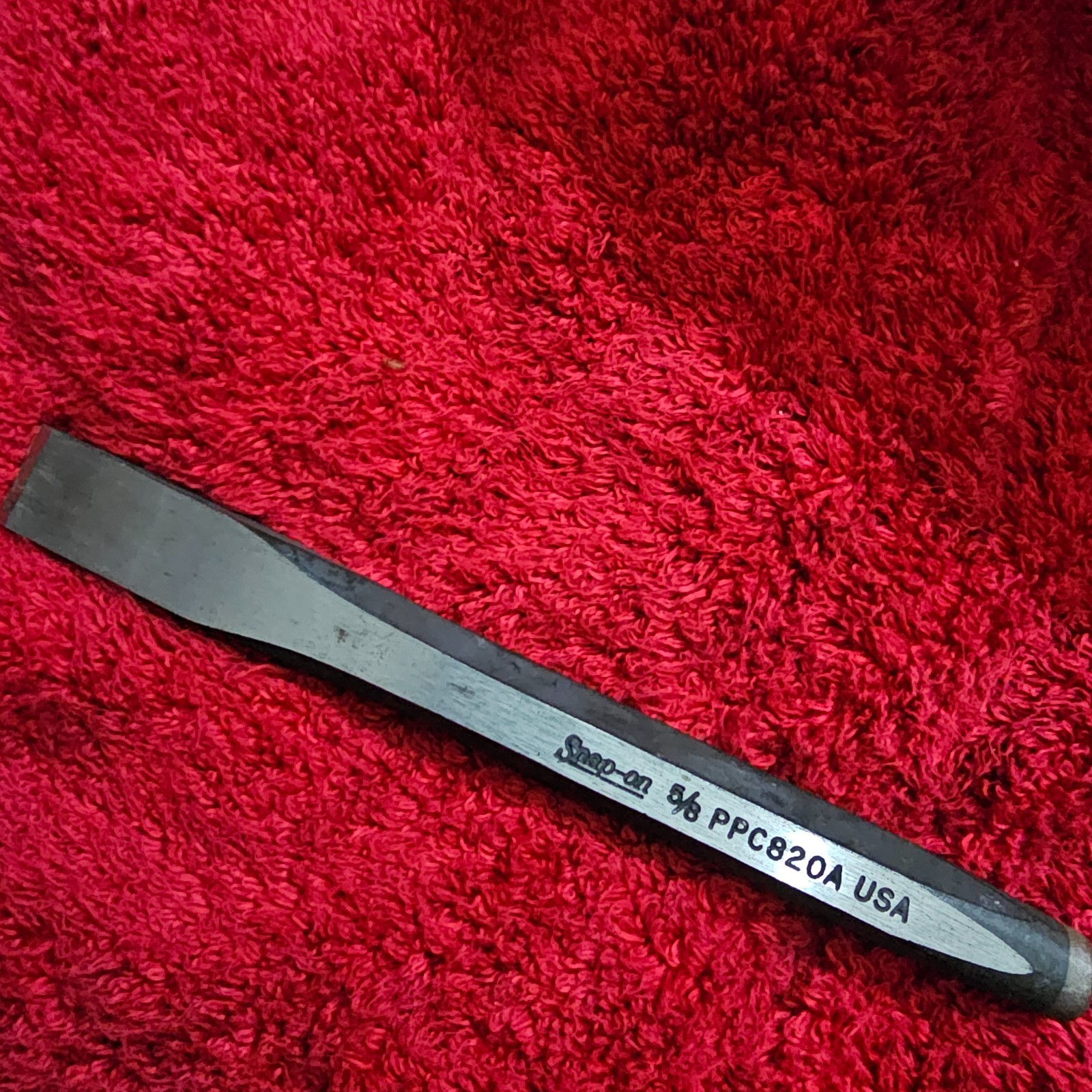 Snap-on Tools 6 1/2″ Length 5/8″ Flat Chisel PPC820A USA