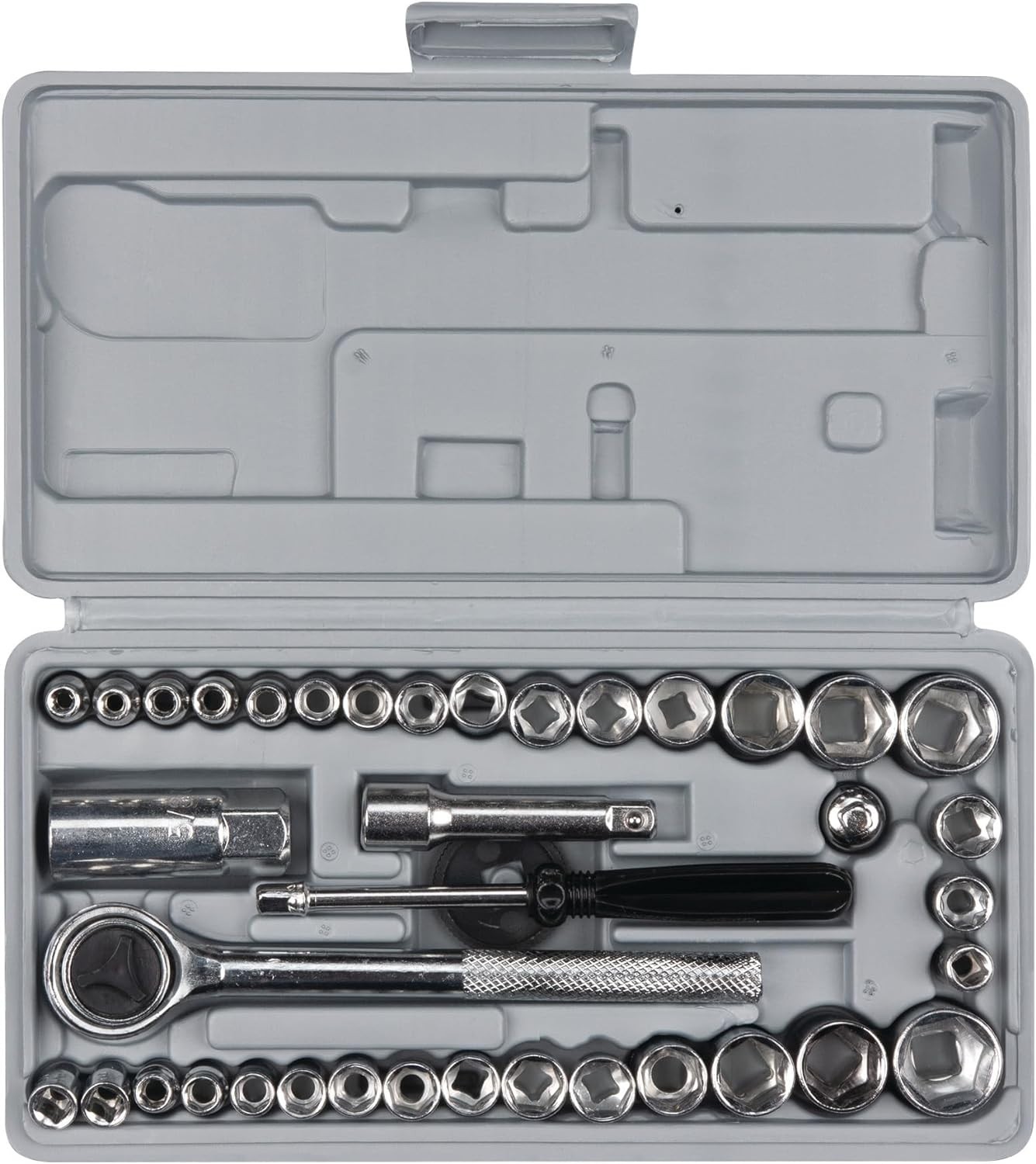 W1173 SAE/Metric 40-Piece SAE and Metric Socket Set, 1/4-Inch & 3/8-Inch Drive