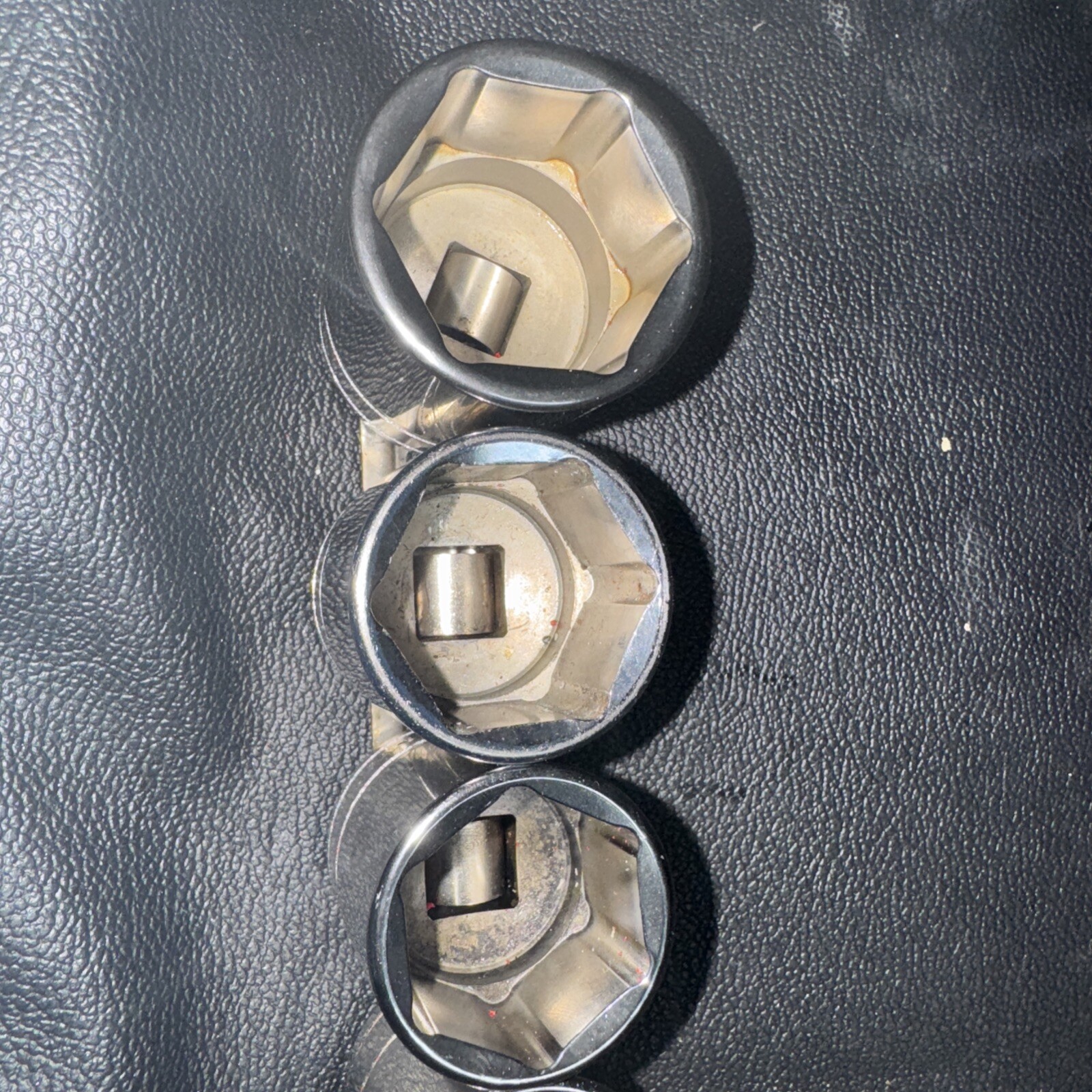 Snap On Sockets 6 Pt 1/2 Drive. 1-1/4,1-1/8,1-1/16,1,15/16,7/8,13,16