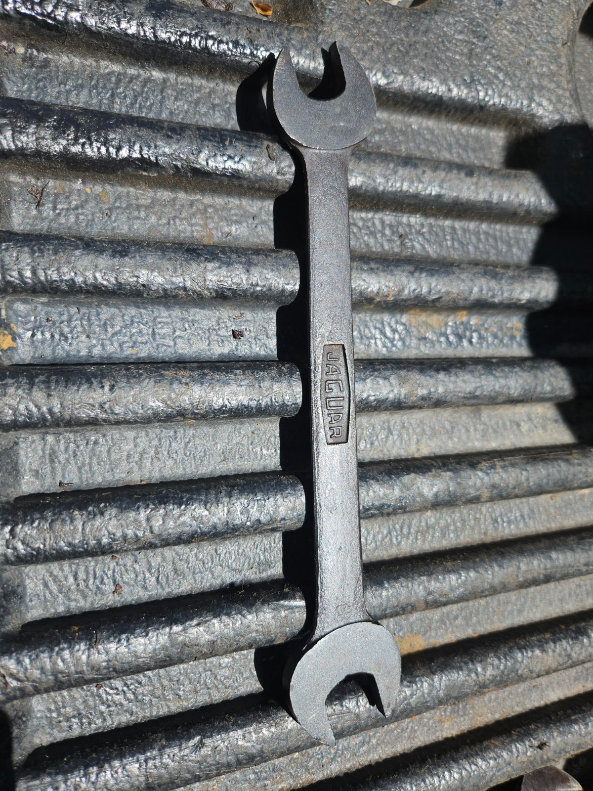 JAGUAR 9/16″ 5/8″ open end wrench T/W Good shape almost NOS