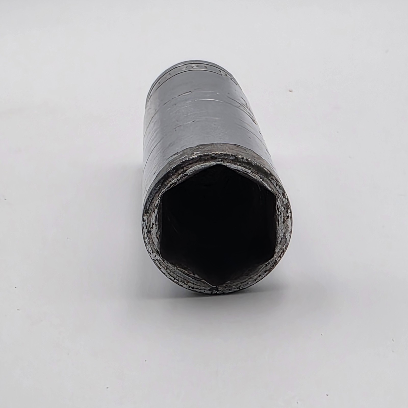 Snap-On TS-221 11/16 Deep Socket 1/2 Drive USA Vintage Chrome Tool