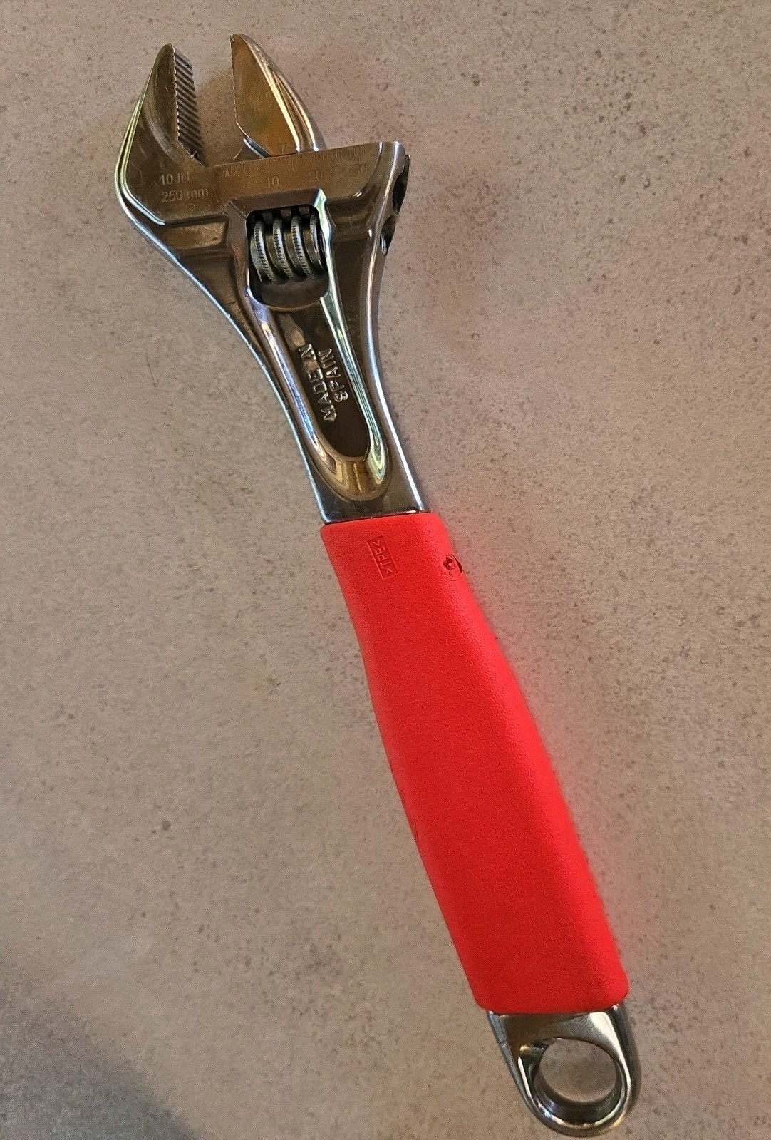 SNAP ON Tools 10″ Adjustable Wrench Crescent FADH10B Made in Spain