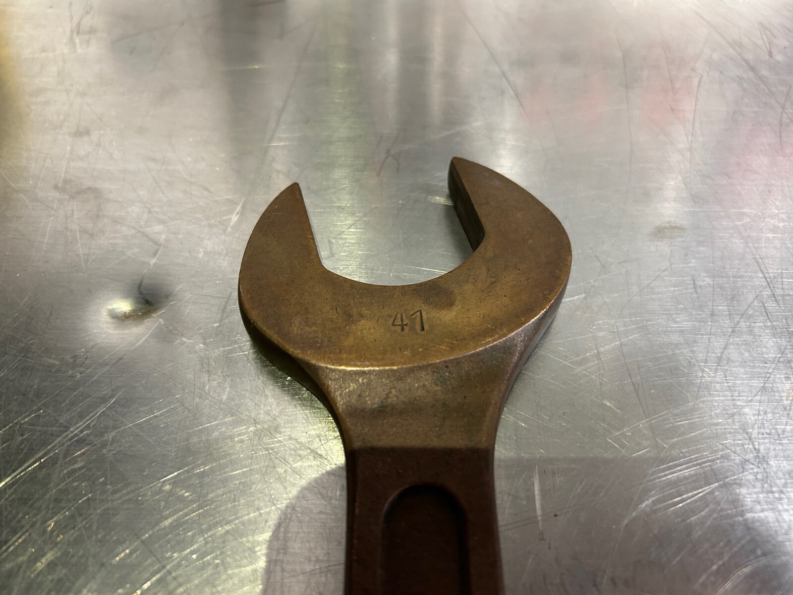 41 x 46mm Belzer C 900 Cu-Be Non-Sparking Wrench Made in Germany