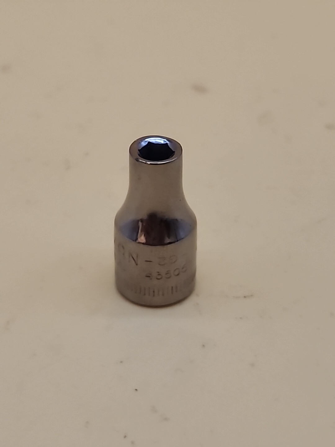 Craftsman 1/4″ Drive 4MM 6 Point Shallow Socket Metric G2 43505 USA