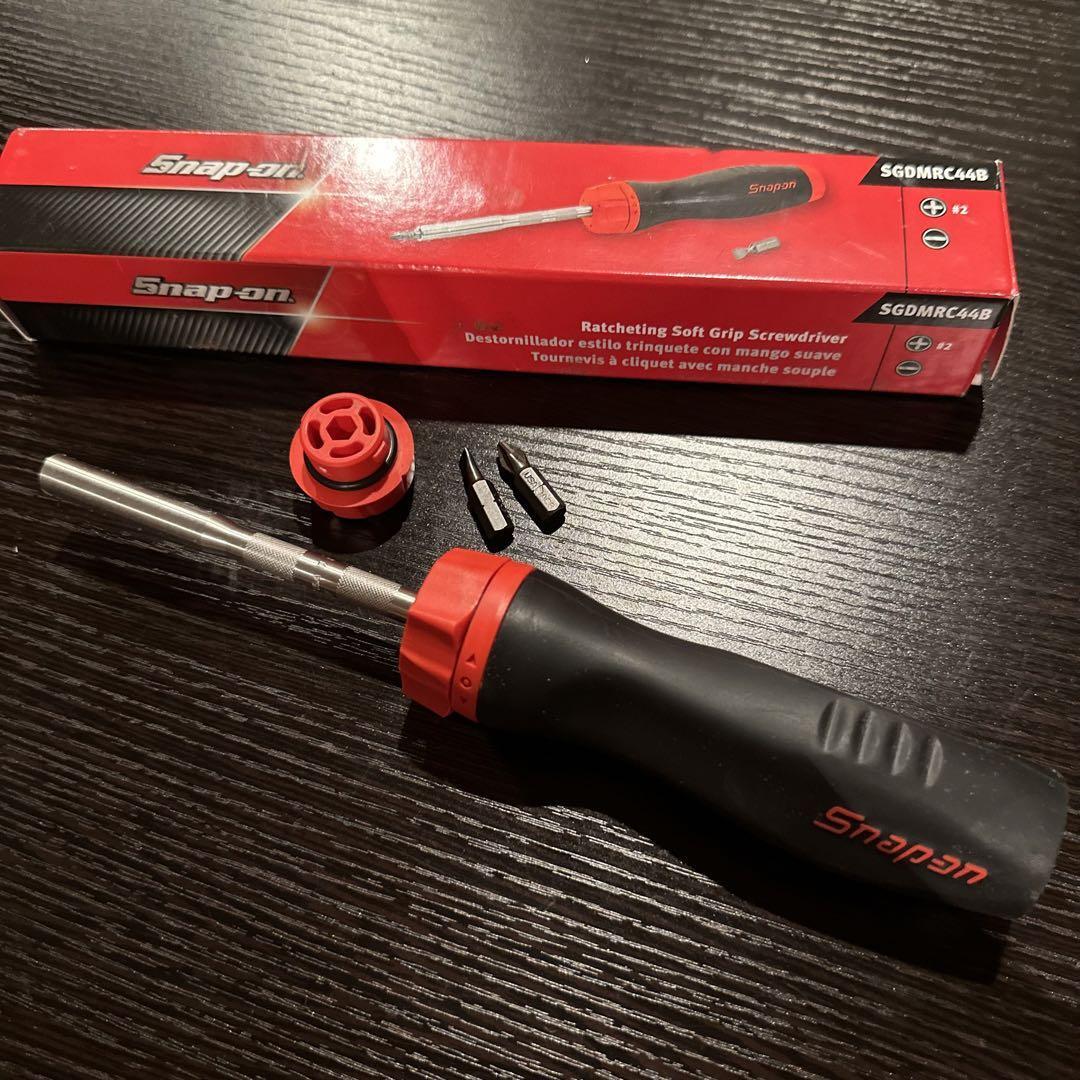 Snap-on Ratcheting Screwdriver SGDMRC44B SOFT HANDLE NEW JP