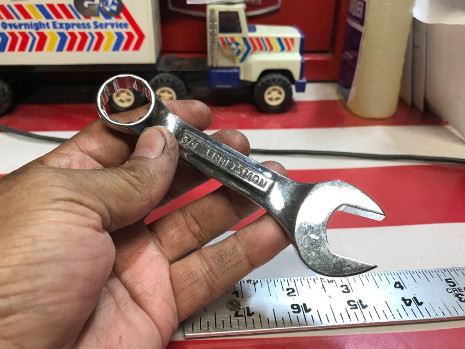 craftsman tools wrench stubby 3/4” 44109 «VV» NICE 👍 USA 🇺🇸 VVV