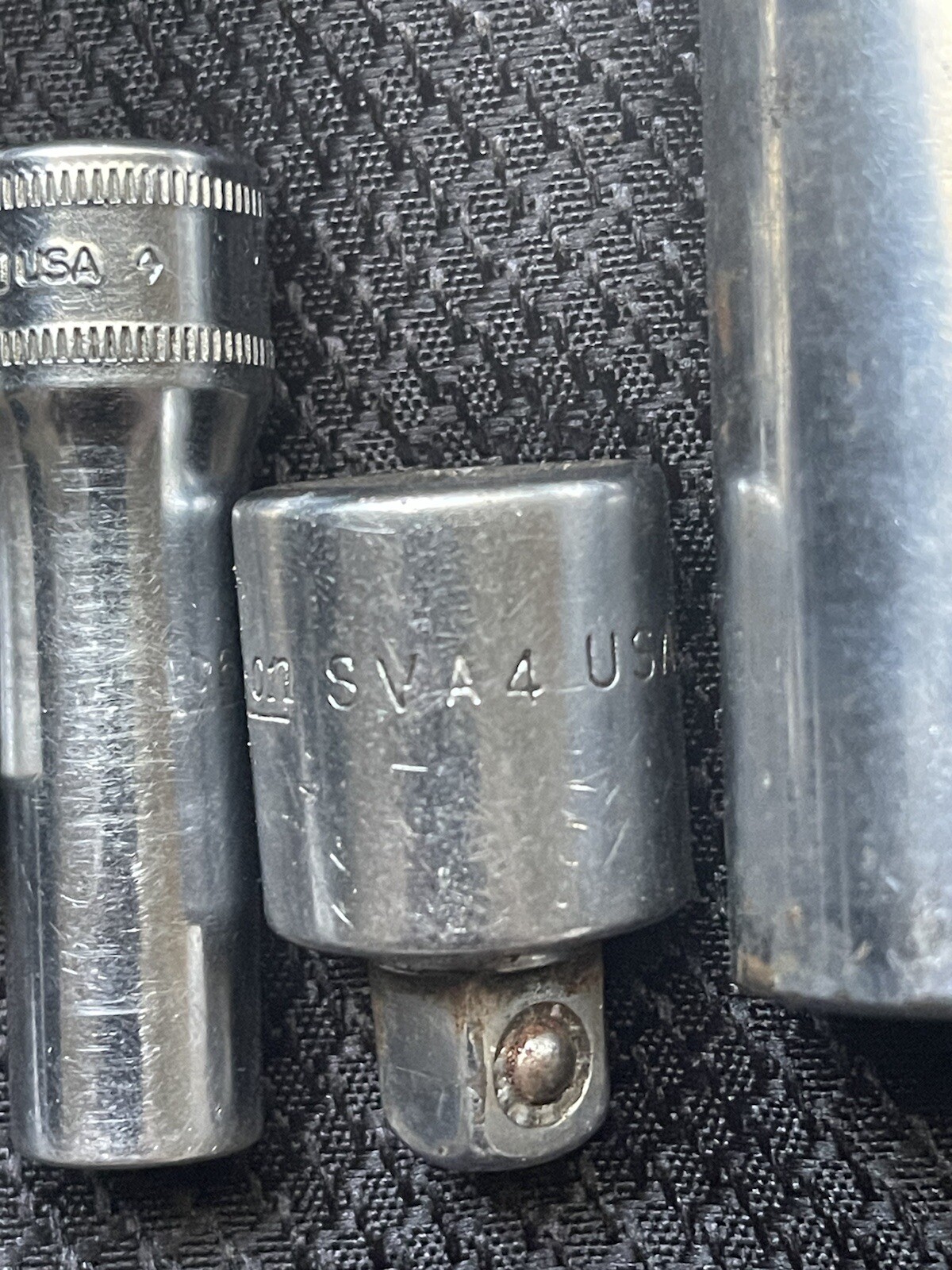 Lot of 10 Snap on Sockets, Open Wrench. FVU FVA MVS SFS SFSM SVS SVA *READ*