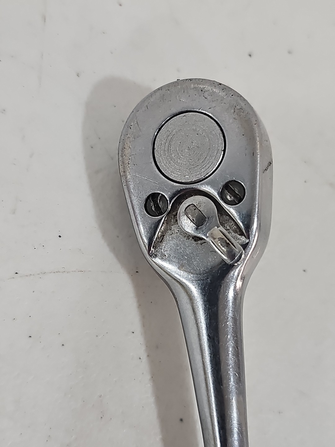 Vintage Indestro 1/4″ Drive Ratchet No. 6072 Made In USA