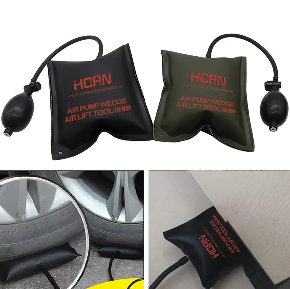 1pc Air Pump Wedge Inflatable Airbag: Car Door & Window Alignment Repair Tool