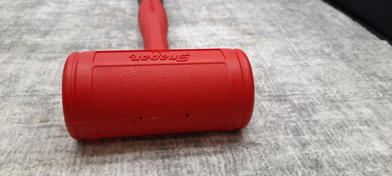 Snap-on HBFE48 48 oz Soft Grip Dead Blow Hammer Red USA