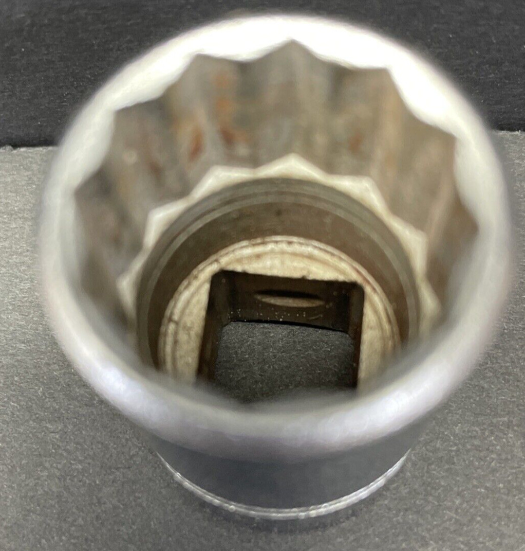 3/4″ Vulcan Shallow Socket, 6 Point, 1/2″ Drive, Made In USA, Free US Ship