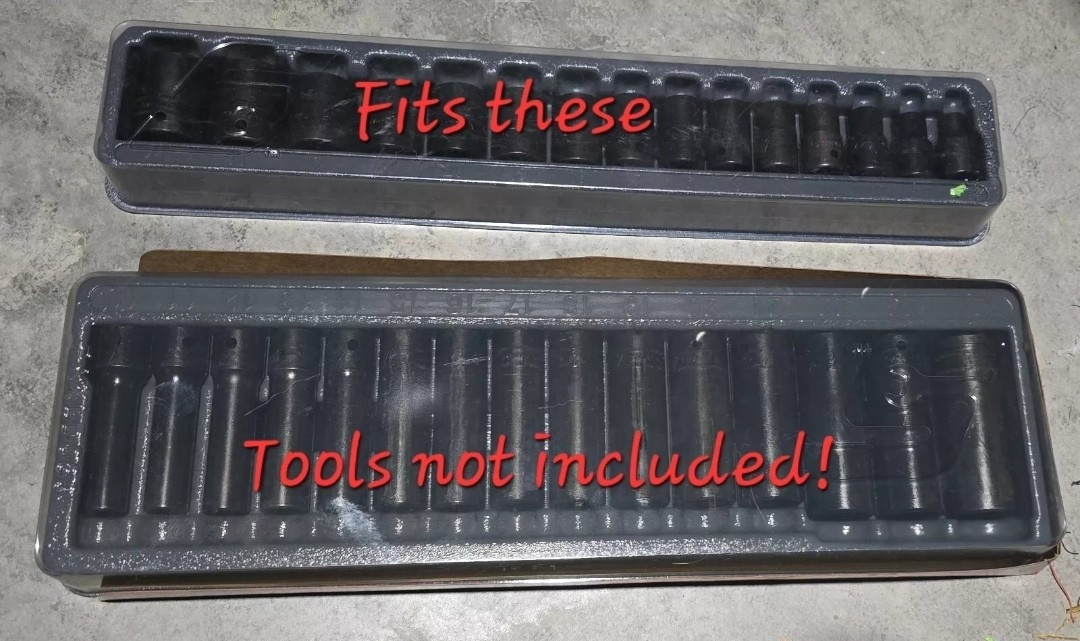 Socket Organizer Metric For Snap On 1/2 Drive