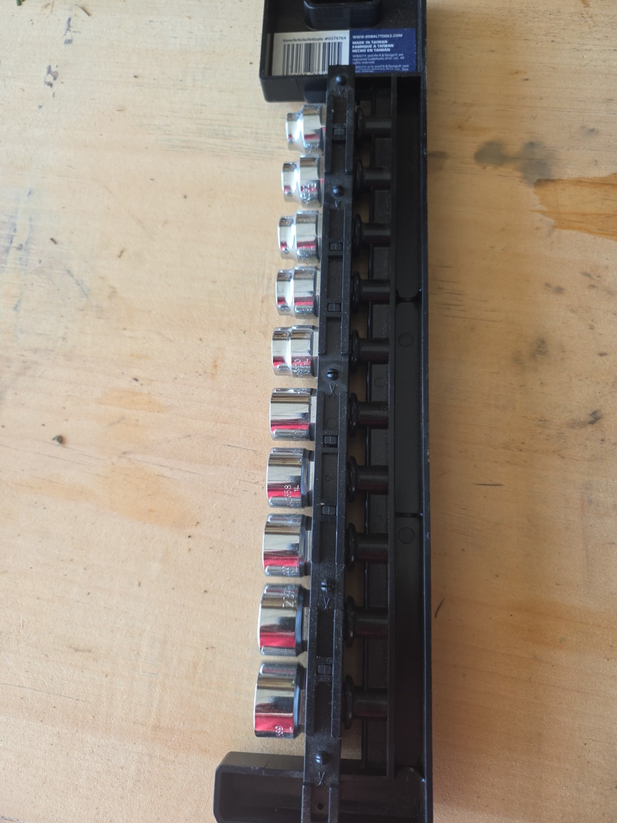 Kobalt Xtreme Access Socket Set 3/8″ Drive Metric Standard *New Unopened *