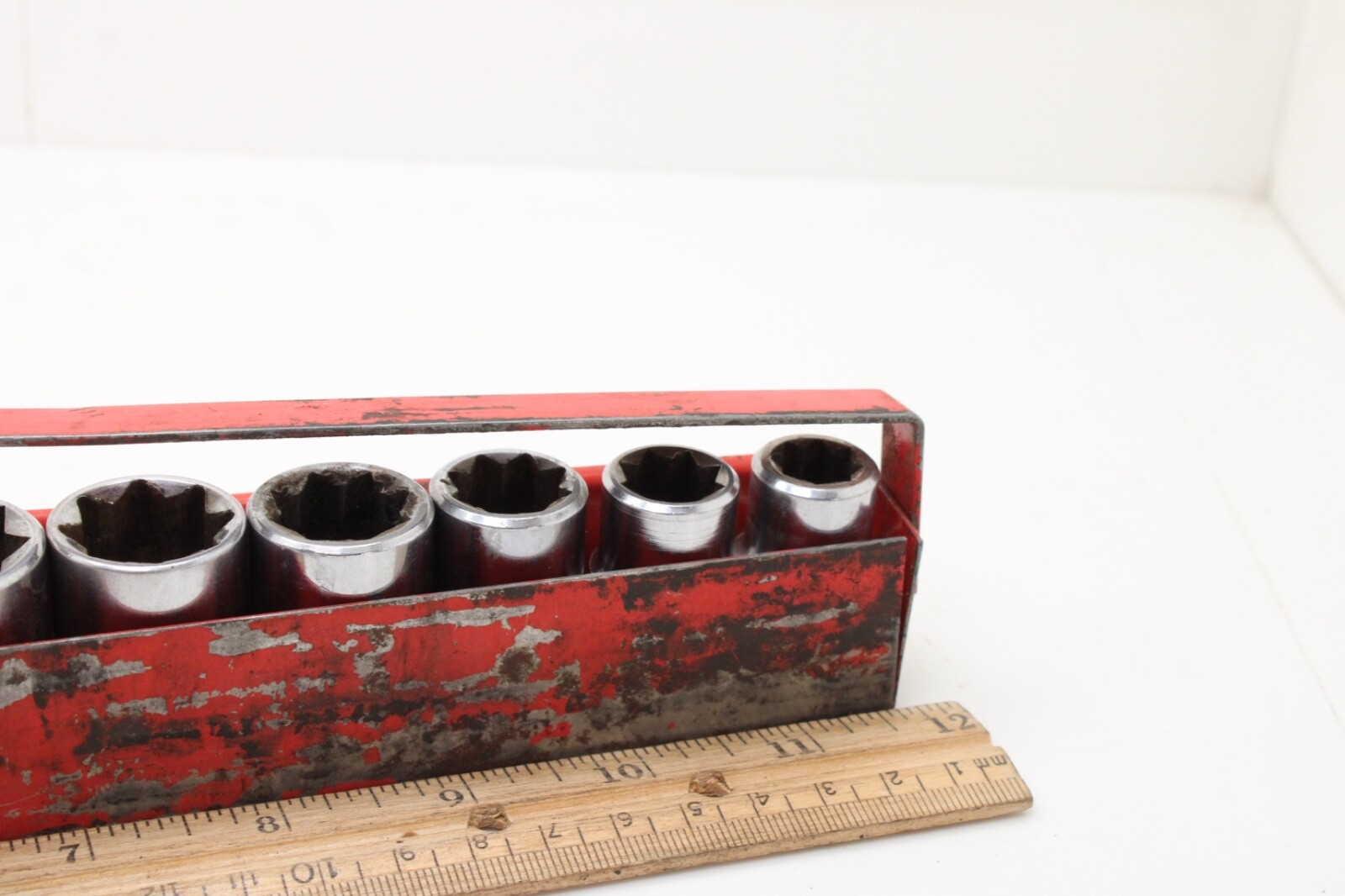 Mac Tools V128-V328 3/8″ – 7/8″ 1″ 1/2 Drive 8 Point SAE Chrome Socket Set