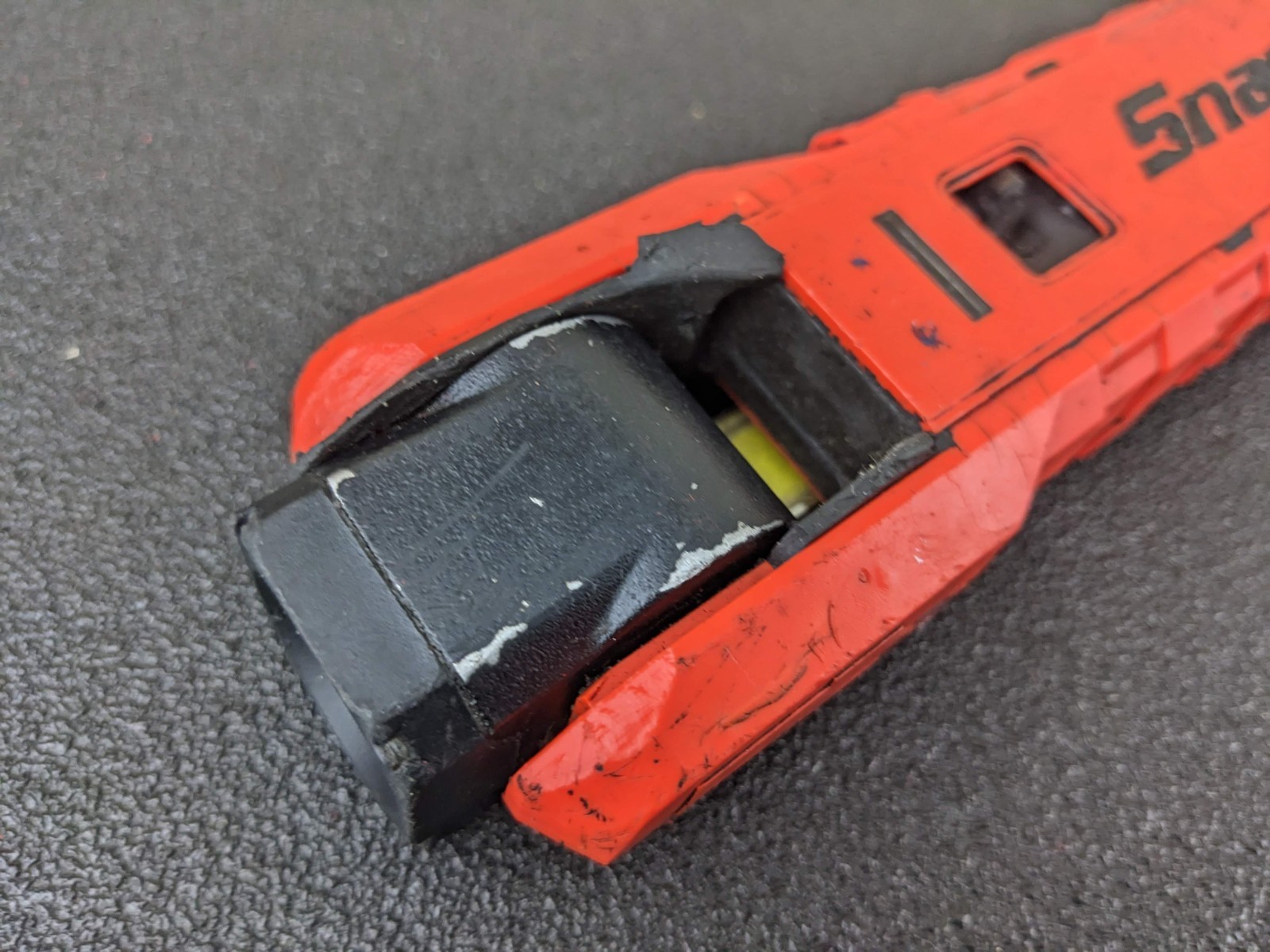 #bp273 Snap On Orange 400 Lumen Rechargeable LED Work Light ECARB042OA AS IS