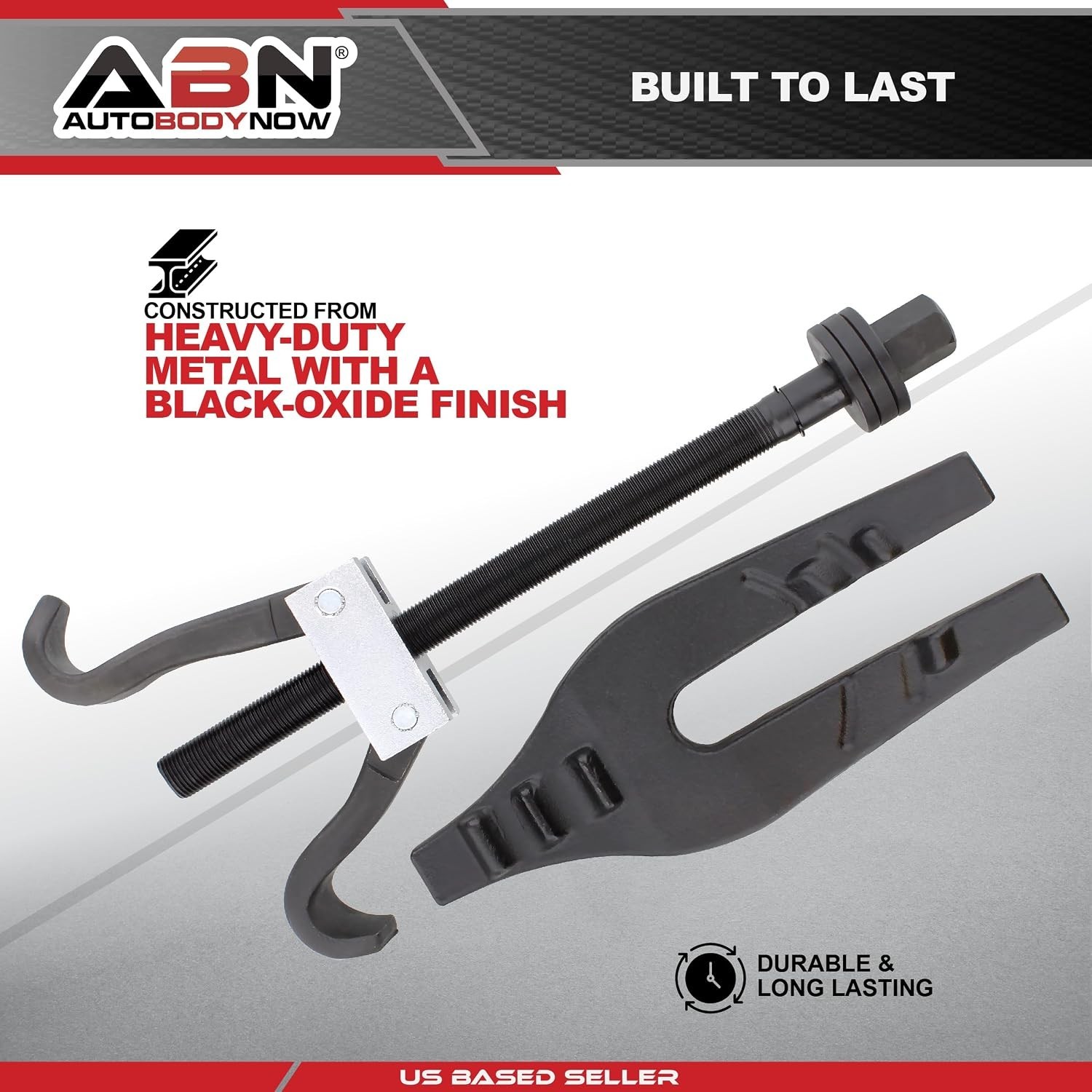 Black-Oxide Coil Spring Compression Tool for Vehicle Maintenance – Includes Case
