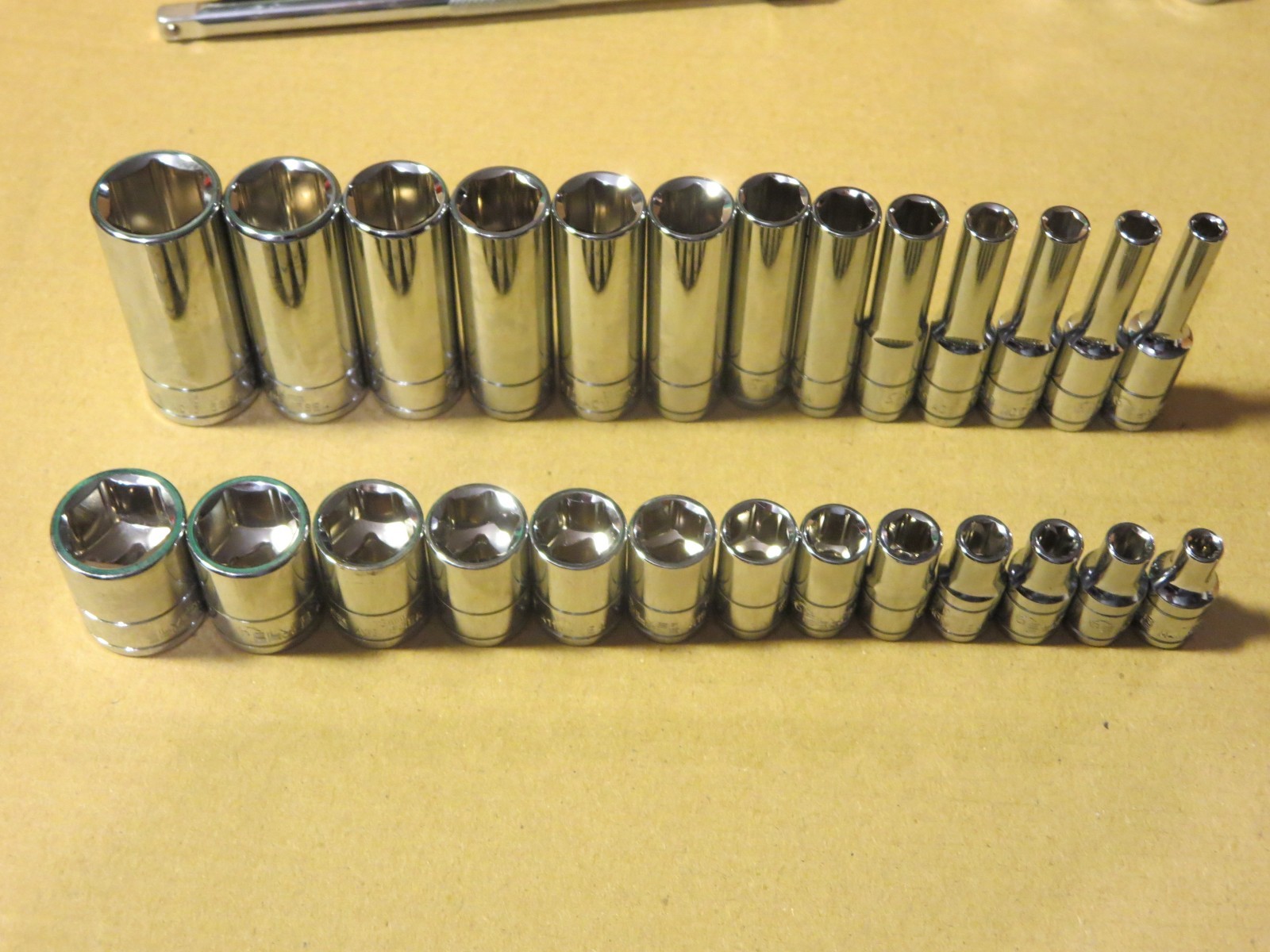 MATCO SILVER EAGLE 6pc. 1/4″ DRIVE Tools and 26-pc metric 6 point SOCKETS New