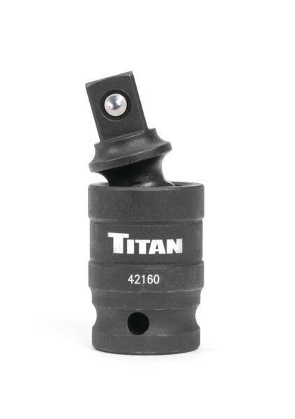 Titan 16151 1/4″, 3/8″ and 1/2″ Drive Pin-Free Locking Impact Universal Joint…