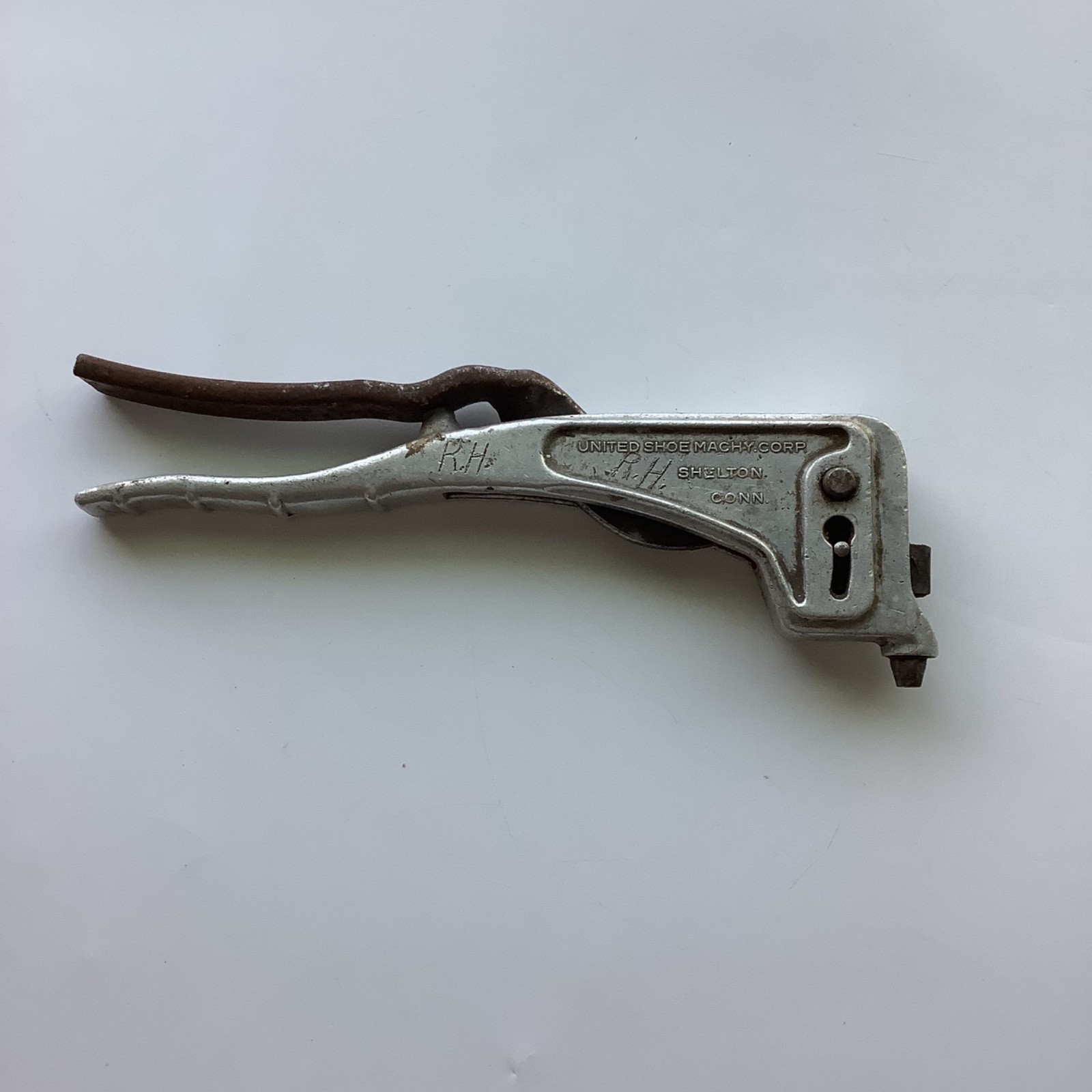 Vintage USM Pop Riveter PRP-24A United Shoe Machinery Corp Hand Rivet Used
