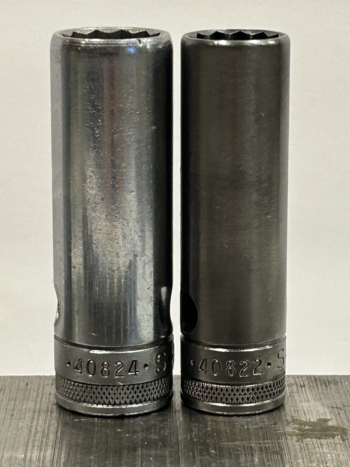Vintage S-K SK Tools Socket Set W/Breaker Bar 9/16 ~ 1-1/4 SAE USA 1/2” Drive