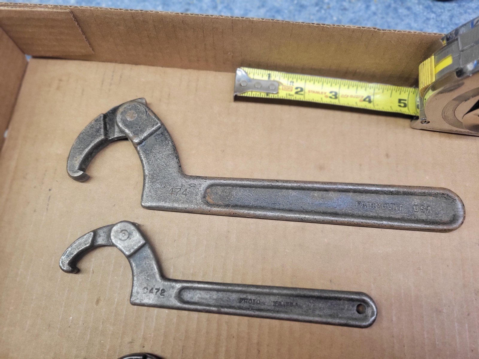 Armstrong Proto Fairmount 3-Piece Adjustable Hook Spanner Wrench Set